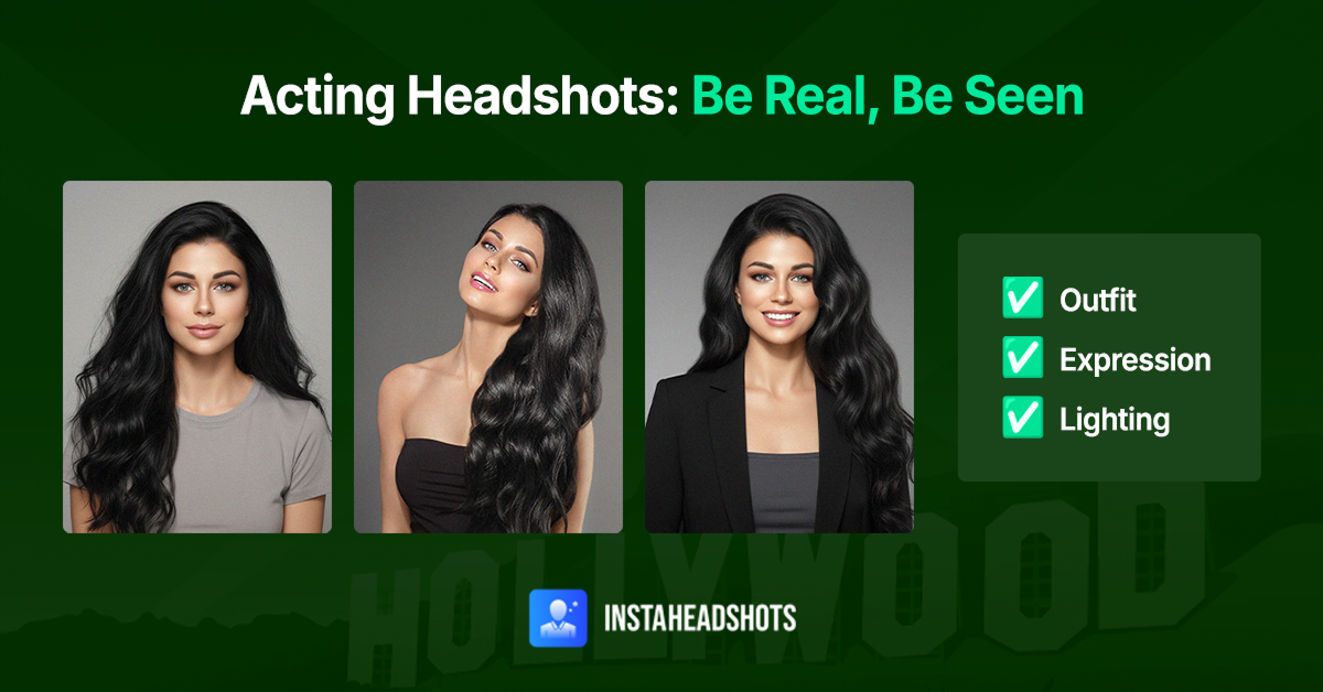 Acting Headshots: What to Wear, How to Pose, and Cost Tips
