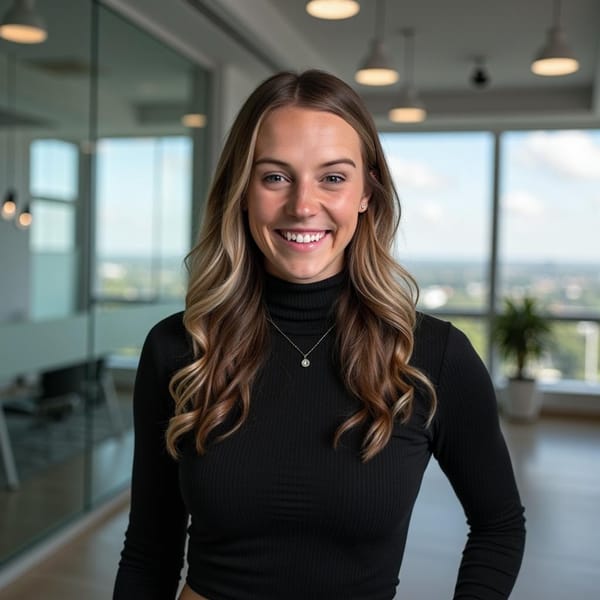 A women's corporate headshot