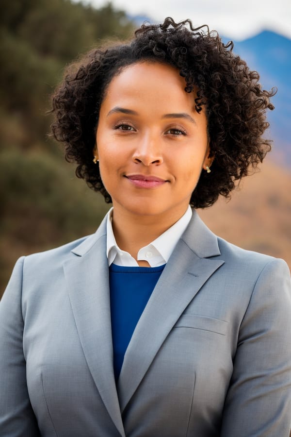 A women posing for her Headshot