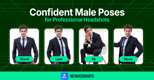 Confident Male Poses for Professional Headshots