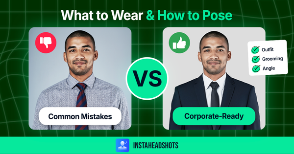 Men's Corporate Headshot Guide